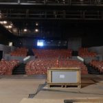 Interior view of a theater