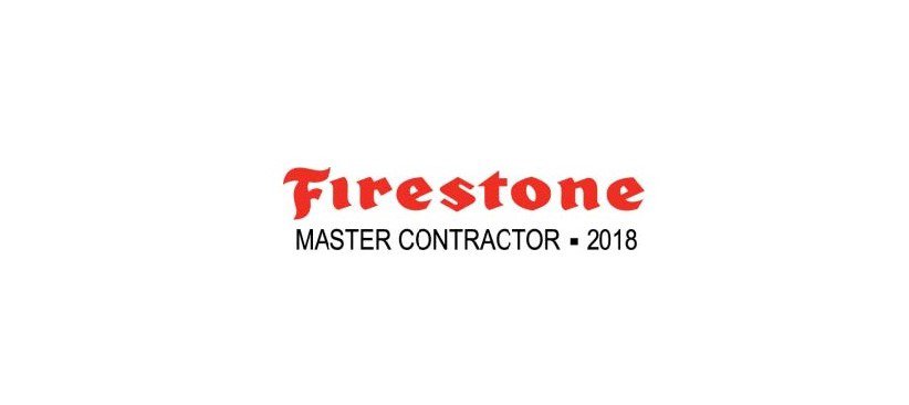 Firestone Master Contractor Award 2018