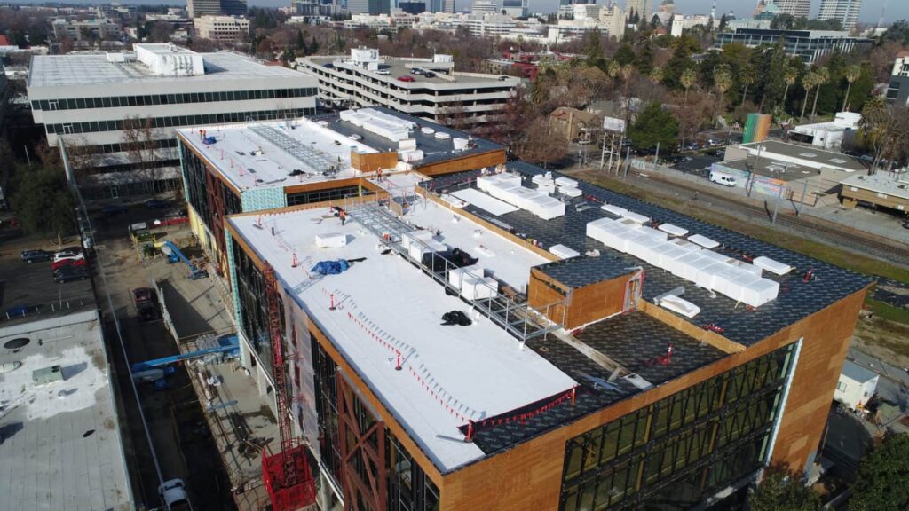 Ice Blocks Midtown Kodiak Roofing