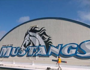 King City High School Mustangs New Gymnasium Kodiak Roofing