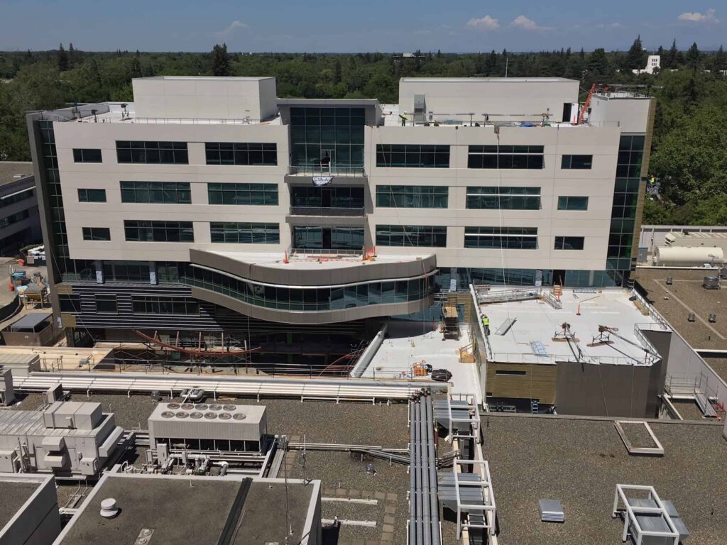 Uc Davis Medical Center North Hospital Addition Kodiak Roofing